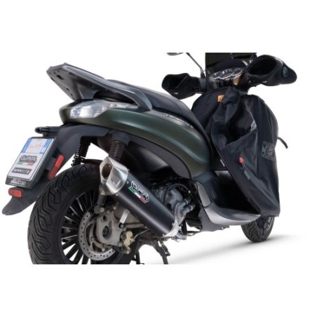Scarico GPR Furore-X Scooter per Piaggio Beverly 300 I.E. ABS - S - Police dal 2016 al 2020 omologato