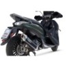 Scarico GPR Furore-X Scooter per Piaggio Beverly 300 I.E. ABS - S - Police dal 2016 al 2020 omologato