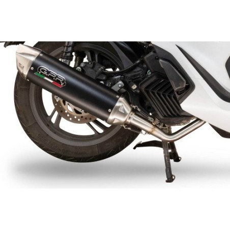 Scarico GPR Furore-X Scooter per Zontes M 350 dal 2023 al 2025 racing