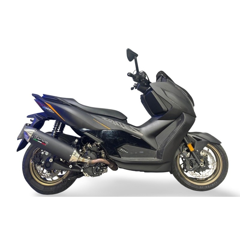 Scarico GPR Furore-X Scooter per Zontes 365M dal 2024 al 2026 racing