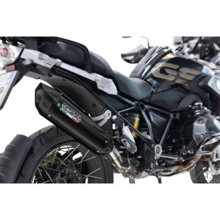 Scarico GPR Furore-X Titanio Nero per BMW R 1250 Gs dal 2021 al 2024 omologato