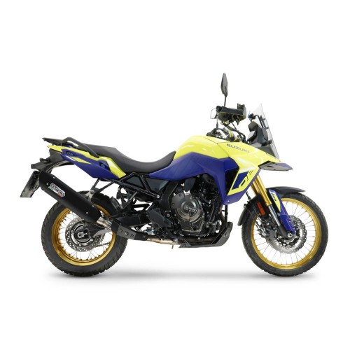 Scarico GPR Furore-X Titanio Nero per SUZUKI V-STROM DL 800 DE - SE dal 2023 al 2025 omologato