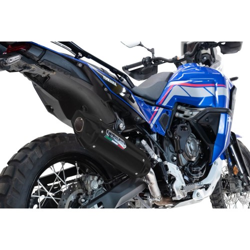 Scarico GPR Furore-X Titanio Nero per YAMAHA Tenere 700 dal 2021 al 2024 omologato