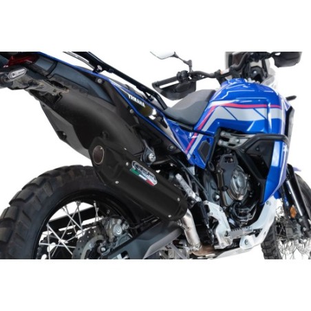 Scarico GPR Furore-X Titanio Nero per YAMAHA Tenere 700 dal 2021 al 2024 omologato