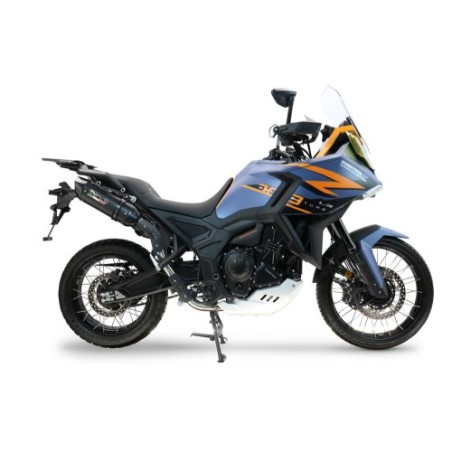 Scarico GPR Furore-X Titanio Nero per Zontes 703 F dal 2025 al 2026 omologato