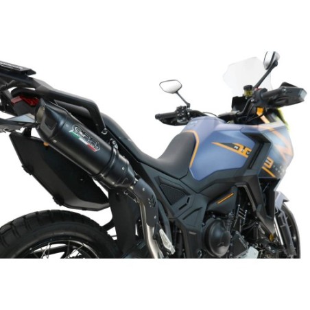Scarico GPR Furore-X Titanio Nero per Zontes 703 F dal 2025 al 2026 omologato