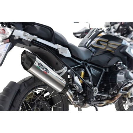 Scarico GPR Furore-X Titanio per BMW R 1250 Gs Adventure dal 2021 al 2024 omologato
