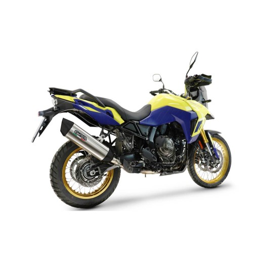 Scarico GPR Furore-X Titanio per SUZUKI V-STROM DL 800 DE - SE dal 2023 al 2025 omologato