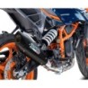 Scarico GPR GP-Revo Black Titanium per Husqvarna Svartpilen 401 dal 2024 al 2025 omologato