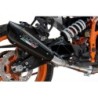 Scarico GPR GP-Revo Black Titanium per Husqvarna Svartpilen 401 dal 2024 al 2025 omologato