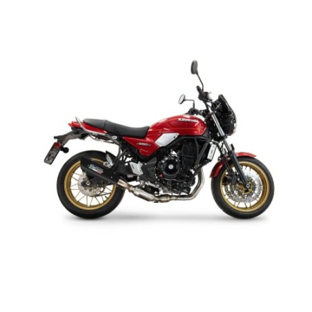 Scarico GPR GP-Revo Black Titanium per Kawasaki Z 650 RS dal 2024 al 2025 omologato