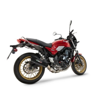 Scarico GPR GP-Revo Black Titanium per Kawasaki Z 650 RS dal 2024 al 2025 omologato