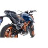 Scarico GPR GP-Revo Black Titanium per KTM Duke 200 dal 2024 al 2025 omologato