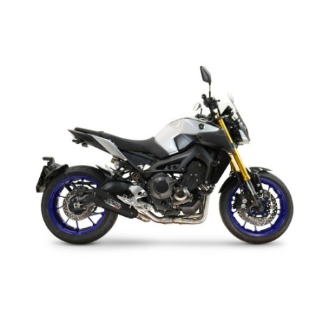 Scarico GPR GP-Revo Black Titanium per YAMAHA Mt-09 dal 2014 al 2016 omologato