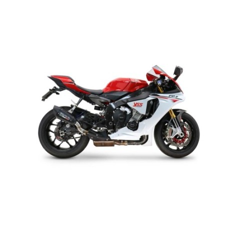 Scarico GPR GP-Revo Black Titanium per YAMAHA Yzf R1-R1-M dal 2017 al 2019 omologato