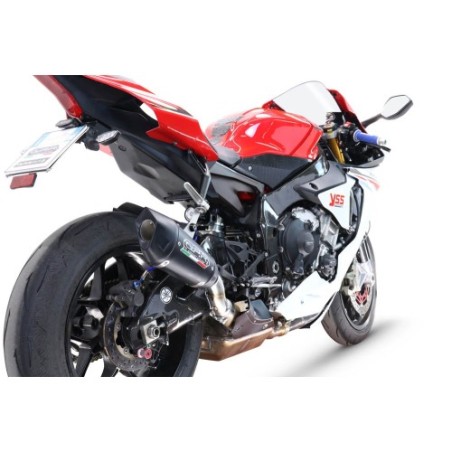 Scarico GPR GP-Revo Black Titanium per YAMAHA Yzf R1-R1-M dal 2017 al 2019 omologato