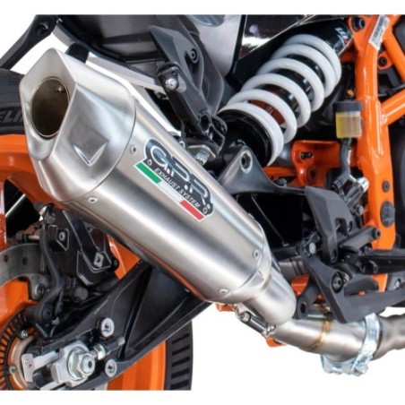 Scarico GPR GP-Revo Titanium per Ducati Multistrada 1260 dal 2018 al 2020 omologato