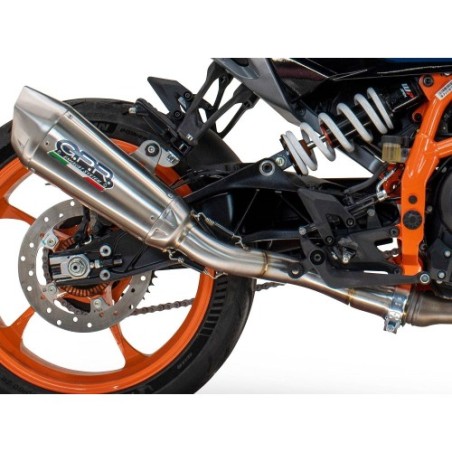 Scarico GPR GP-Revo Titanium per Husqvarna Vitpilen 401 dal 2024 al 2025 omologato