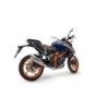 Scarico GPR GP-Revo Titanium per KTM Duke 125 dal 2024 al 2025 omologato
