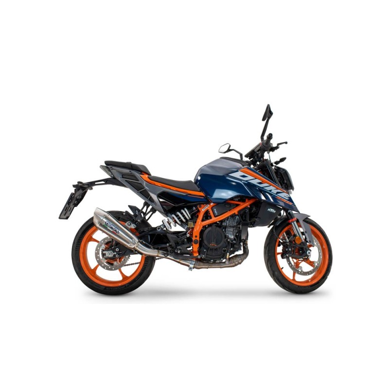 Scarico GPR GP-Revo Titanium per KTM Duke 200 dal 2024 al 2025 omologato
