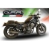 Scarico GPR Ghisa per Honda Cmx 500 Rebel dal 2017 al 2020 omologato
