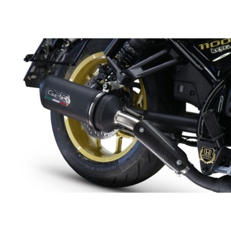 Scarico GPR Ghisa per Honda Cmx 1100 Rebel dal 2021 al 2024 omologato