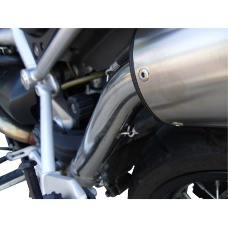 Scarico GPR Ghisa per Moto Guzzi Stelvio 1200 4V dal 2008 al 2010 omologato