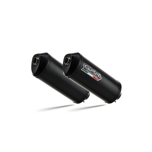 Scarico GPR Ghisa per YAMAHA Bt Bulldog 1100 dal 2002 al 2007 omologato