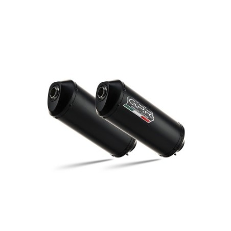 Scarico GPR Ghisa per YAMAHA Bt Bulldog 1100 dal 2002 al 2007 omologato