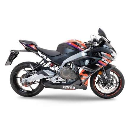 Scarico GPR Ghost Inox per Aprilia RS 457 dal 2024 al 2025 racing
