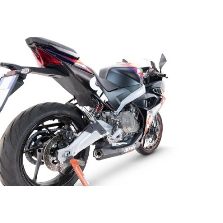 Scarico GPR Ghost Inox per Aprilia RS 457 dal 2024 al 2025 racing