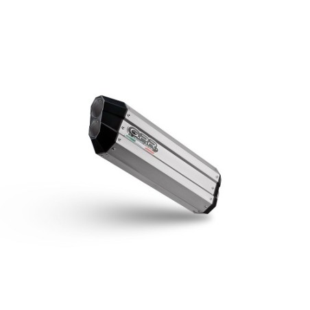 Scarico GPR Hyper Sonic Titanium per BMW F 800 Gs dal 2024 al 2025 omologato