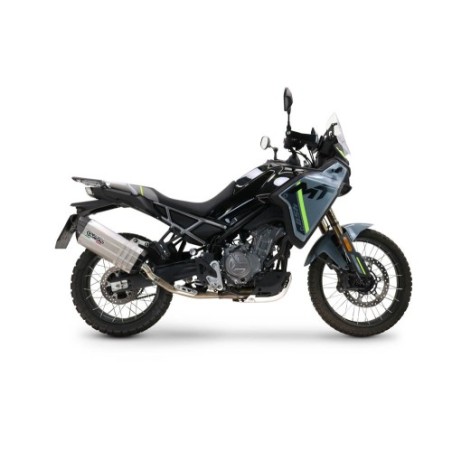 Scarico GPR Hyper Sonic Titanium per Cf Moto 450 MT dal 2024 al 2025 racing