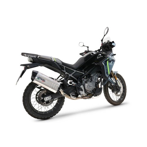 Scarico GPR Hyper Sonic Titanium per Cf Moto 450 MT dal 2024 al 2025 racing