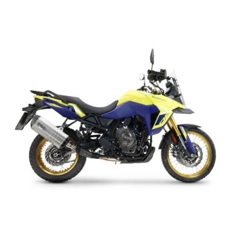 Scarico GPR Hyper Sonic Titanium per SUZUKI V-STROM DL 800 DE - SE dal 2023 al 2025 omologato