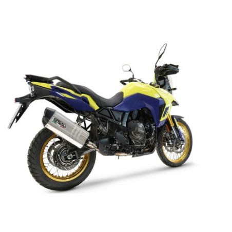 Scarico GPR Hyper Sonic Titanium per SUZUKI V-STROM DL 800 DE - SE dal 2023 al 2025 omologato