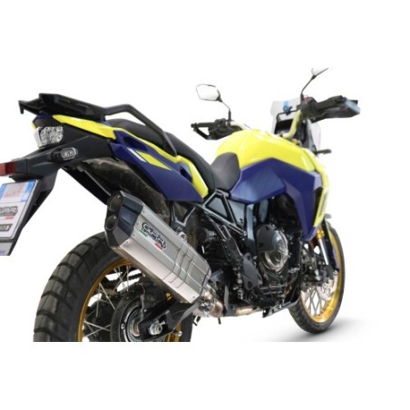 Scarico GPR Hyper Sonic Titanium per SUZUKI V-STROM DL 800 DE - SE dal 2023 al 2025 omologato