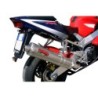 Scarico GPR Inox Tondo per Honda Cbr 900 Rr dal 2000 al 2003 omologato