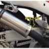 Scarico GPR Inox Tondo per Kawasaki ZX-9R dal 1998 al 1999 omologato