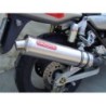 Scarico GPR Inox Tondo per Kawasaki Zrx-1200 dal 2002 al 2008 omologato