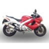 Scarico GPR Inox Tondo per YAMAHA YZF 1000 R Thunderace dal 1996 al 2003 omologato