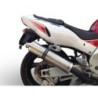 Scarico GPR Inox Tondo per YAMAHA YZF 1000 R Thunderace dal 1996 al 2003 omologato