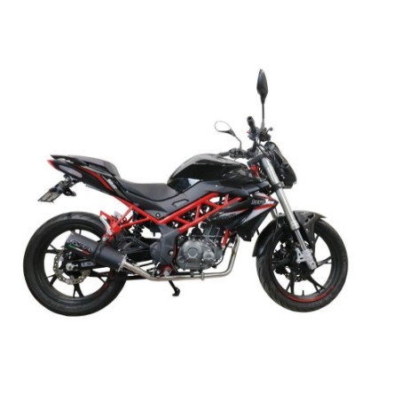 Scarico GPR M3 Black Titanium per Benelli Bn 125 dal 2018 al 2020 omologato