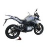Scarico GPR M3 Black Titanium per BMW G 310 Gs dal 2022 al 2024 omologato