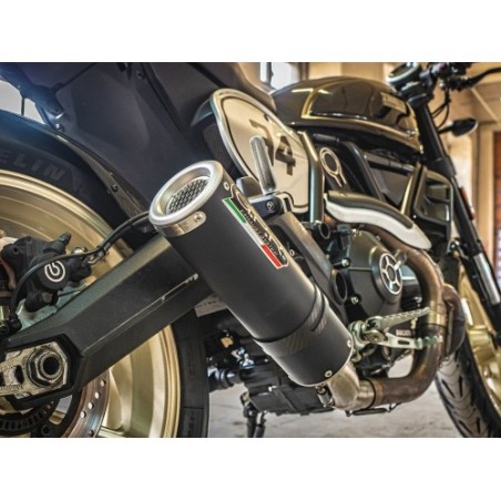 Scarico GPR M3 Black Titanium per Ducati Scrambler 800 dal 2017 al 2020 omologato