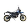 Scarico GPR M3 Black Titanium per Ducati Scrambler 800 Nightshift -Urban Motard dal 2021 al 2022 omologato
