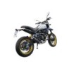 Scarico GPR M3 Black Titanium per Ducati Scrambler 800 Nightshift -Urban Motard dal 2021 al 2022 omologato