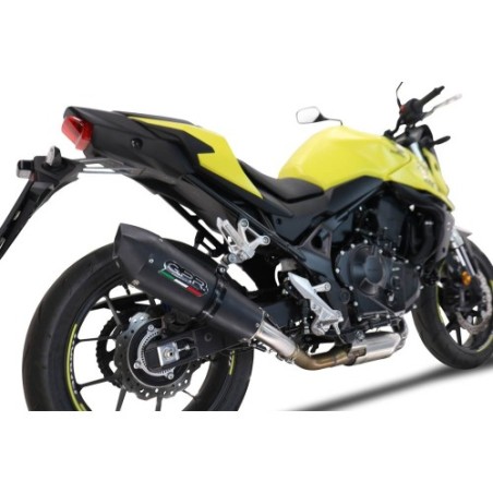 Scarico GPR M3 Black Titanium per Honda CB 750 Hornet dal 2023 al 2024 omologato