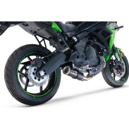 Scarico GPR M3 Black Titanium per Kawasaki Versys 650 dal 2021 al 2022 racing
