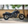 Scarico GPR M3 Black Titanium per Kawasaki Vulcan 650 S dal 2017 al 2020 omologato